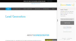 Desktop Screenshot of businesscreatorplus.com